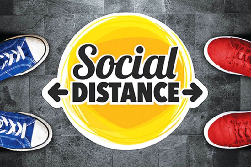 Neolam NL-FLOOR Textured - Social Distancing Floor Stickers Neolam NL-FLOOR Textured - Social Distancing Floor Stickers