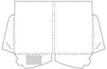 10 - Double Flap, 4mm Gusset, 10mm Spine Final size 226 x 310mm A2 Sheet Required