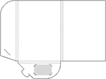 10mm Gusset Final size 219 x 310mm A2 Sheet Required