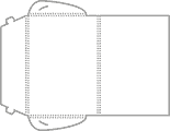 15 - A5 3mm Gusset Final size 156 x 227mm A2 Sheet Required