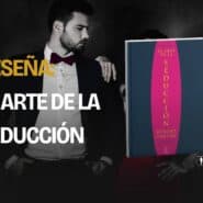 Reseña de El arte de la seducción de Robert Greene: una pareja elegante y la portada del libro