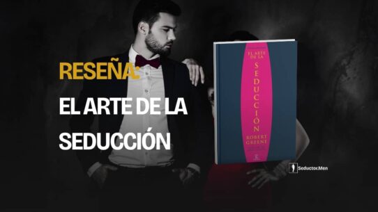 Reseña de El arte de la seducción de Robert Greene: una pareja elegante y la portada del libro