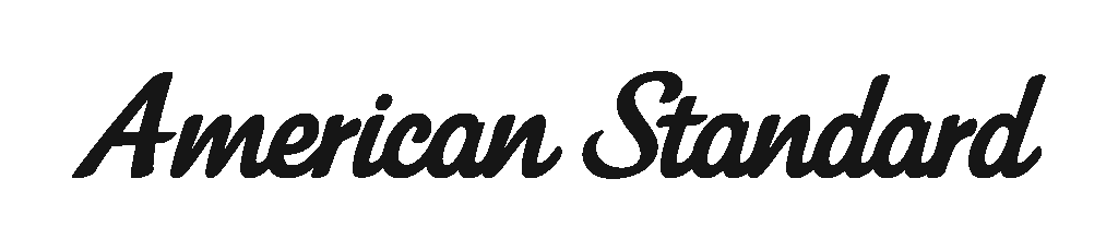 American Standard" appears in elegant black cursive on a white background, reflecting trusted, reliable home comfort solutions.