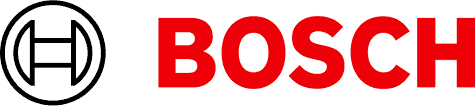 Bosch logo with a black circular emblem on the left and "BOSCH" in bold red letters, reflecting trusted, reliable home service.