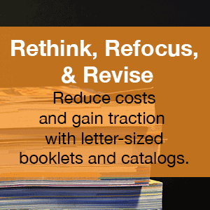 Marketing booklets vs. direct mail catalogs