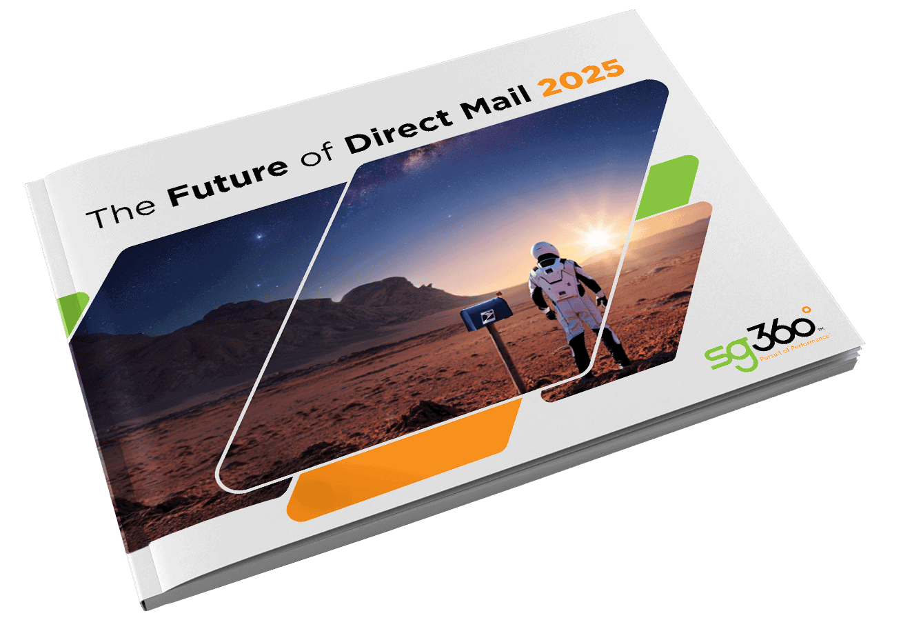 Future of direct mail 2025, digital marketing, innovative print solutions, direct mail trends, SG360°.