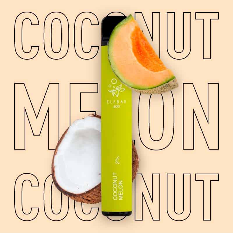 Elf Bar 600 Coconut Melon Einweg E-zigaretten 20mg