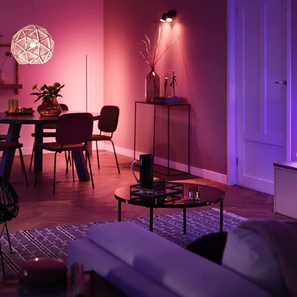 Philips Hue White And Colour Ambiance A19 Led Smart Bulb - Bluetooth & Zigbee Compatible - Image 3