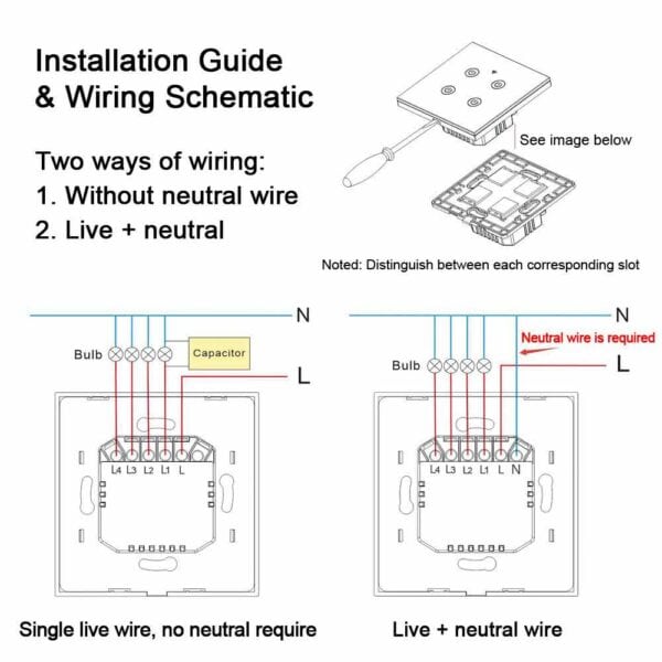 Smart Wifi Switch - 2 Gang - Image 5