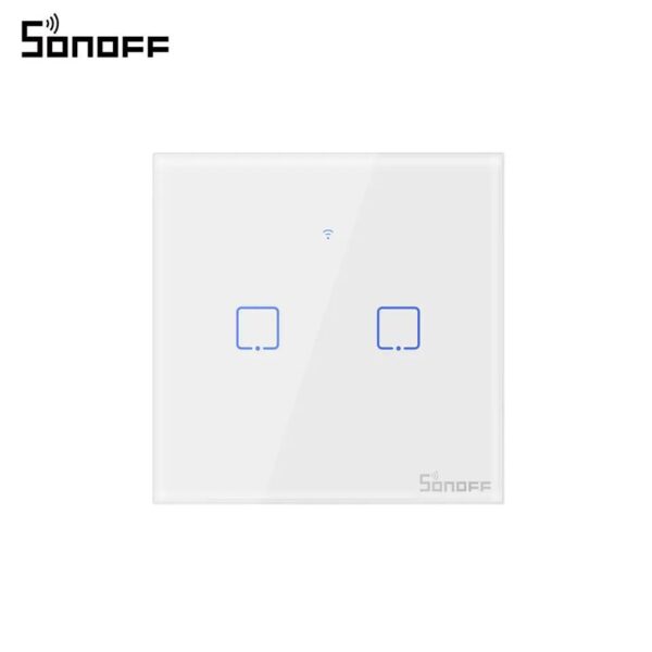 SONOFF Wi-Fi + RF Smart Touch Switch 2 gang switch