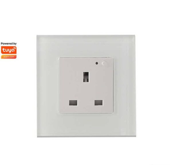 16A Single Socket (black and white)