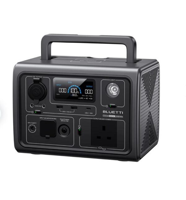 BLUETTI EB3A Portable Power Station | 600W 268Wh - Image 2