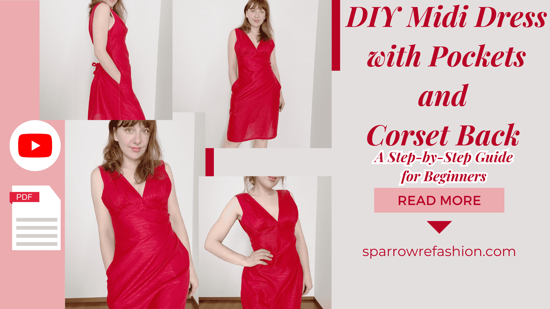 MAKING ROOM FOR YOU WOVEN MIDI DRESS main image 1