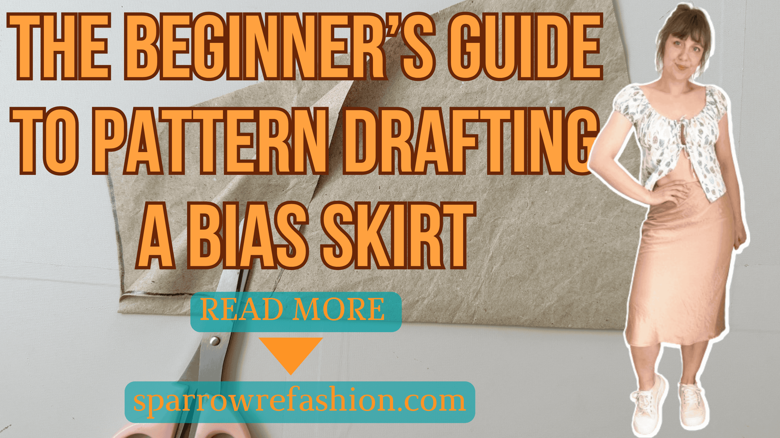 The Beginner’s Guide to pattern drafting a Bias Skirt: Tips, Tricks ...