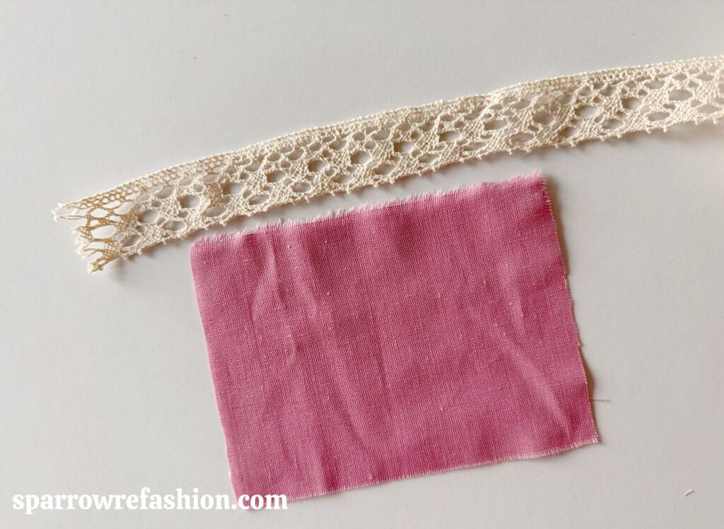 How to Sew Lace Onto Fabric – Easy Tips & Tutorial - Sparrow Refashion ...