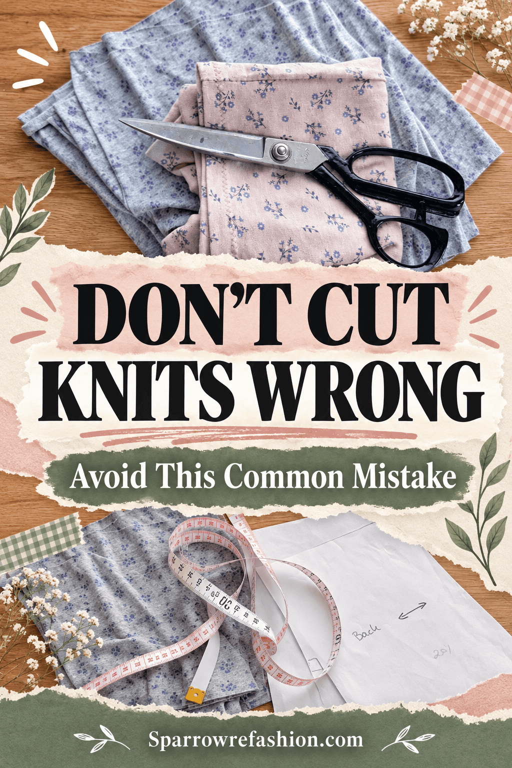 Fabric Stretch Direction: How to Cut Sewing Patterns Correctly ...
