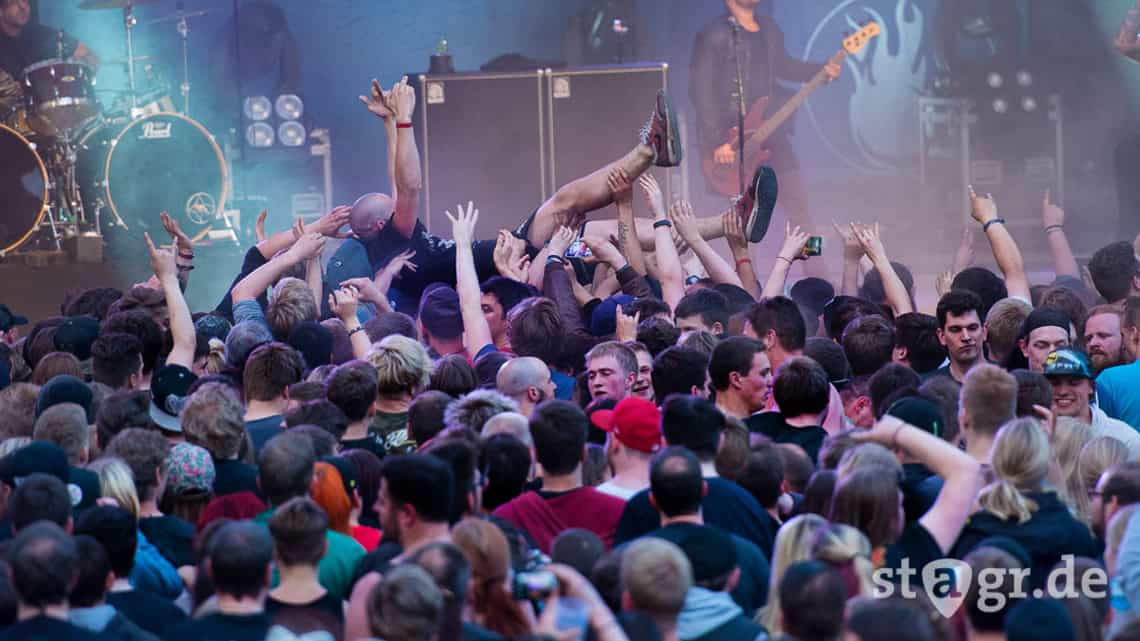 Rawk Attack: Hannover im Crowd-Surfing-Fieber