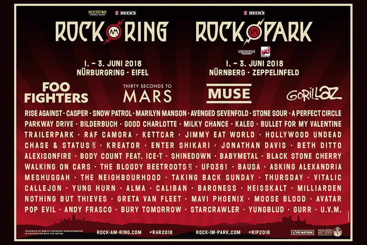 Rock am Ring 2018 / Rock am Ring / RAR / RaR2018 / Rock am Ring Tickets / Rock am Ring Line-Up