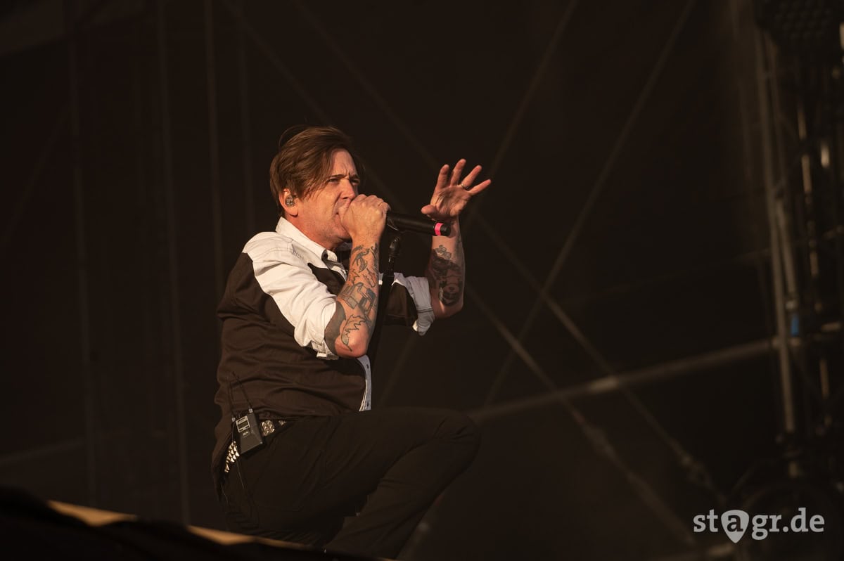 Billy Talent bei Rock am Ring 2024 am Samstag