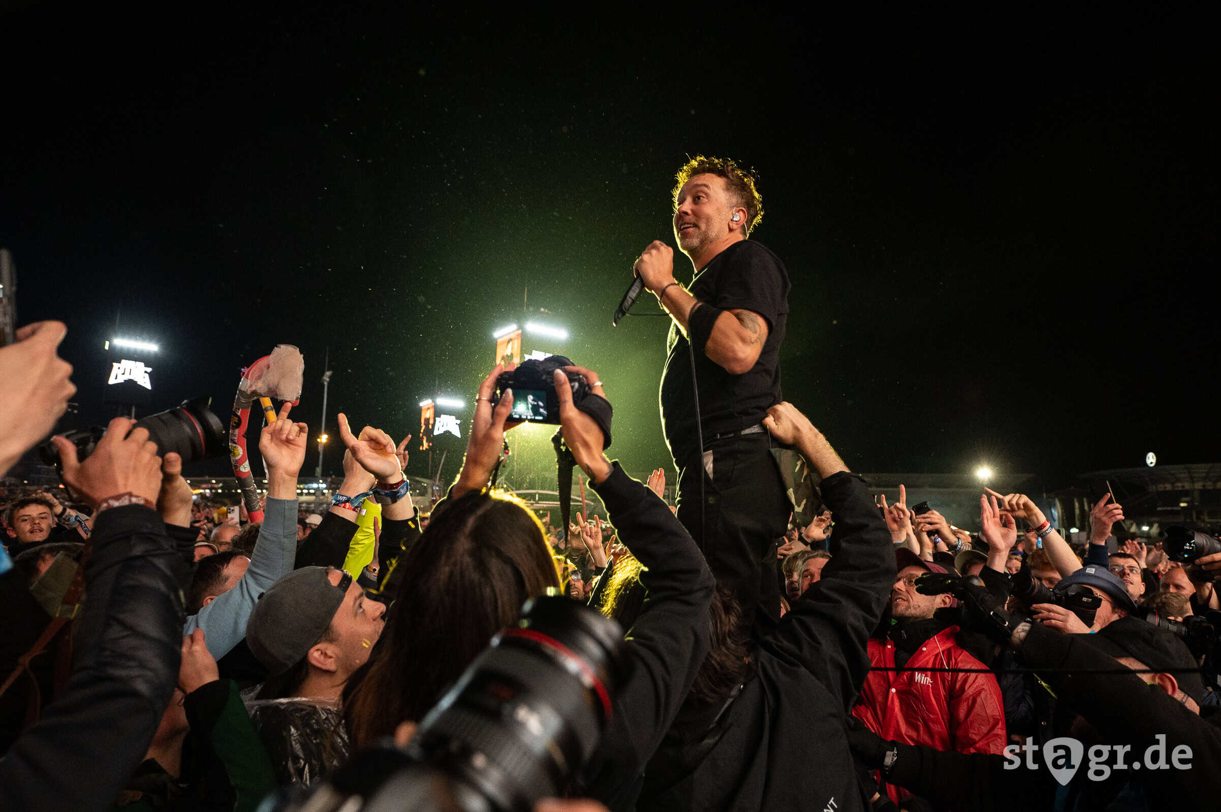 Rise Against bei Rock am Ring 2025 am Samstag