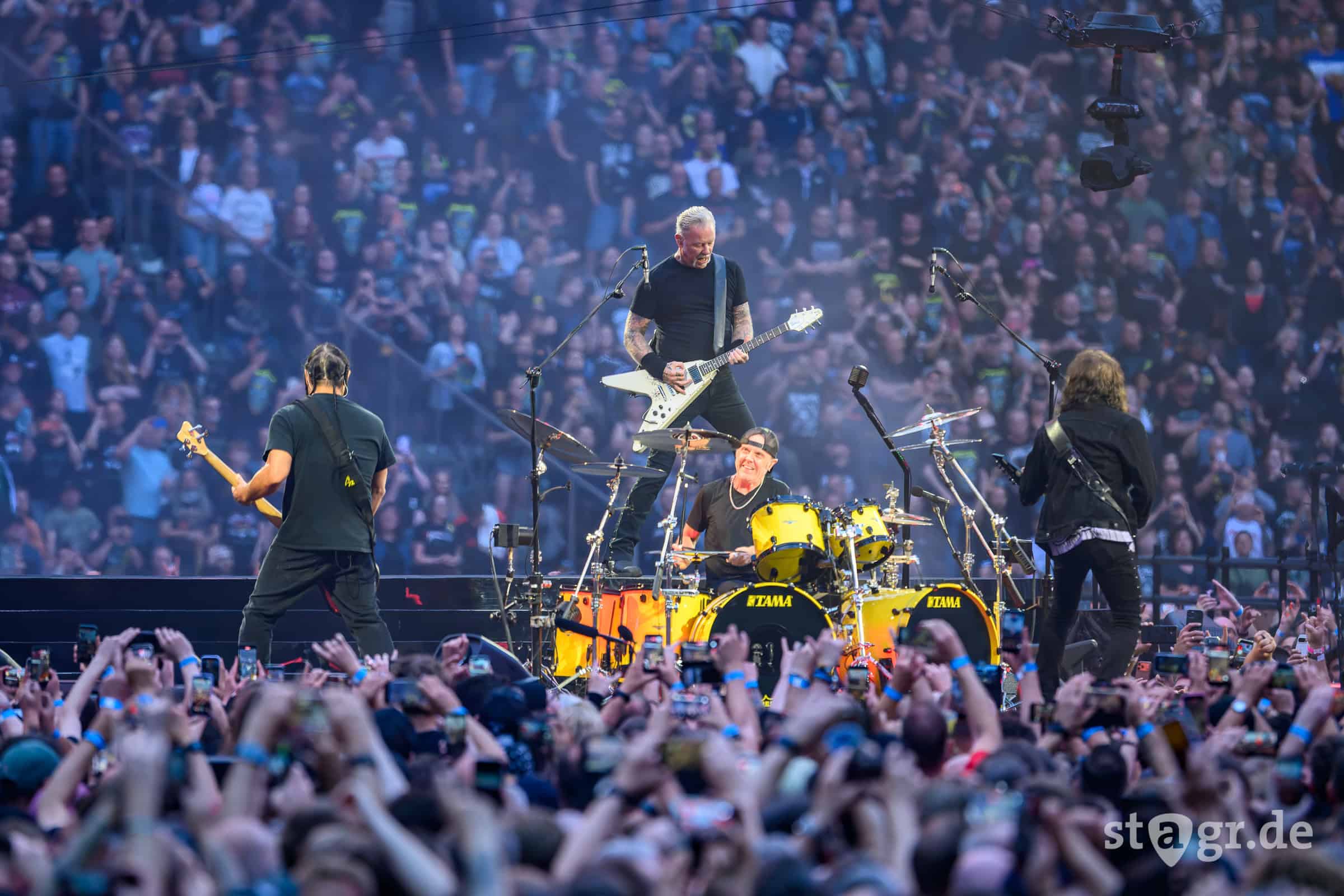Am Samstag, den 30. Mai 2026 gaben Metallica DAS große Konzert überhaupt im Berliner Olympiastadion mit 95.000 Zuschauern!