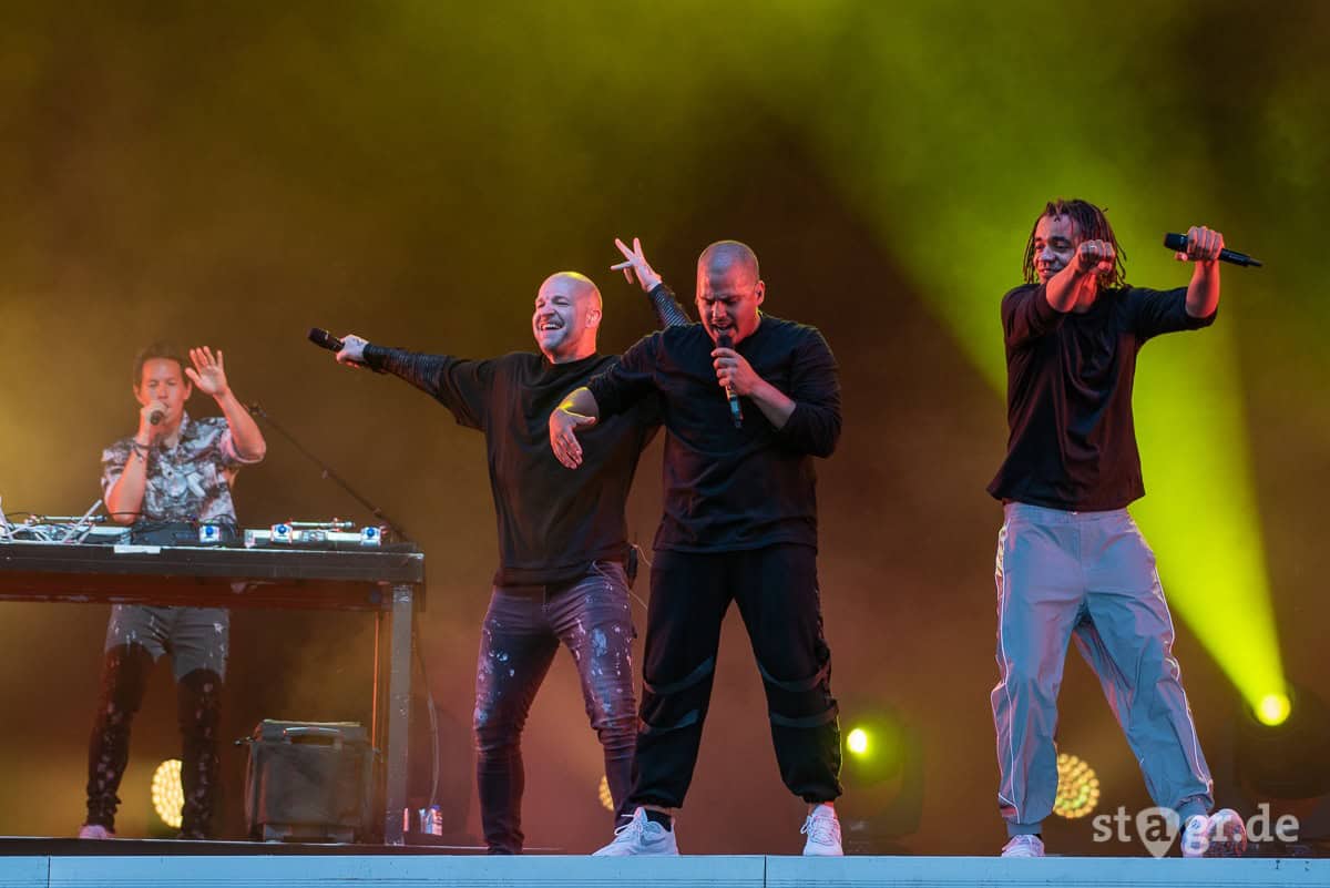 Culcha Candela beim Autokonzert in Hannover