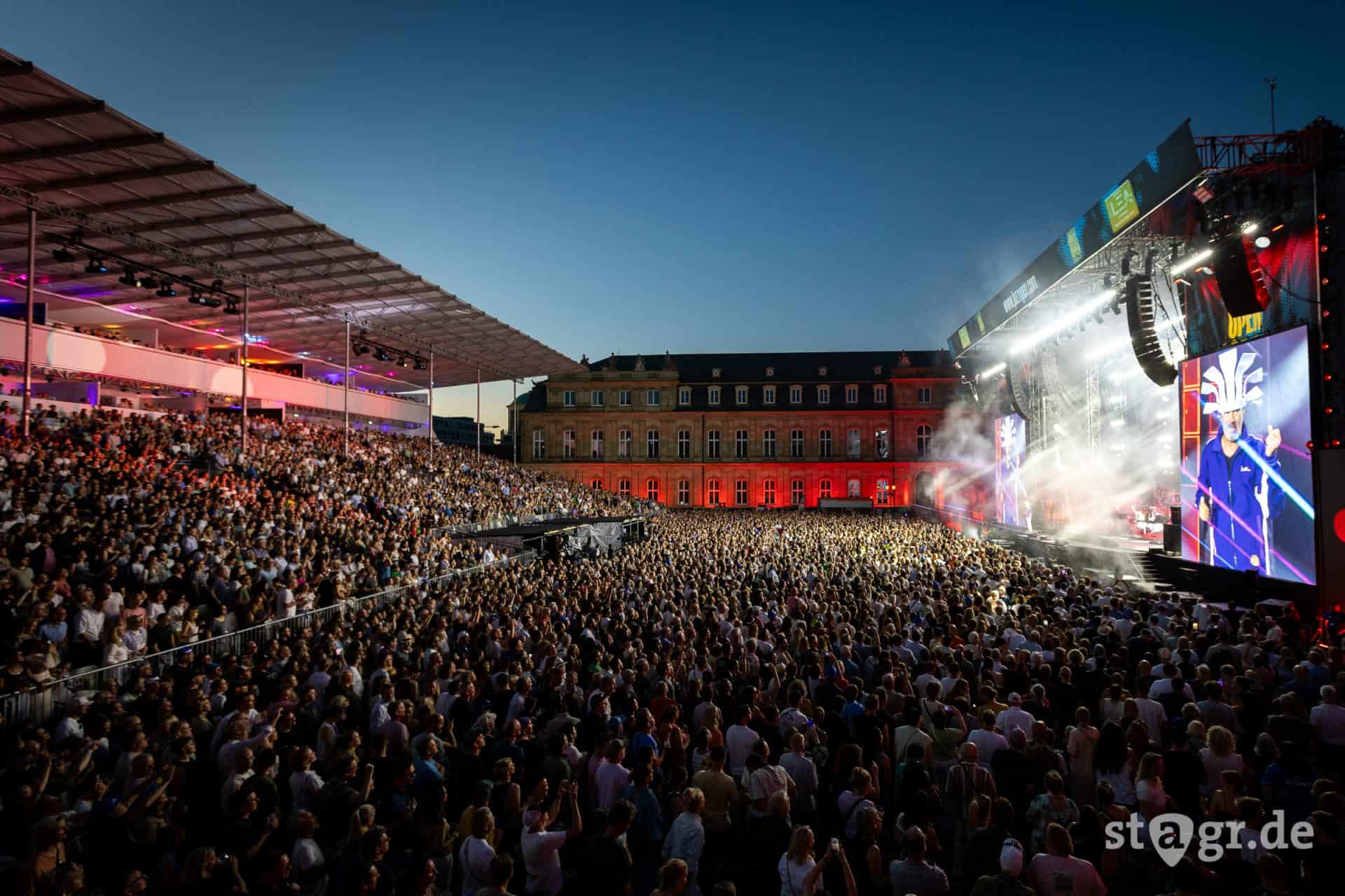 Jamiroquai trat bei den Jazzopen Stuttgart 2026 auf.