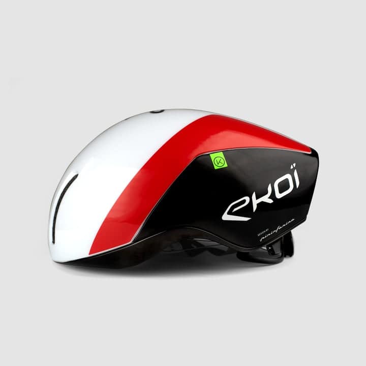 Casque EKOI AERODYNAMICA BY PINIFARINA BLANC ROUGE