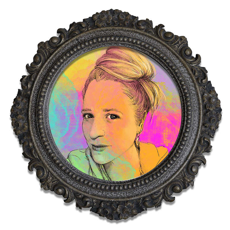 Digital drawing of the owner of this business, Rochelle Weiner Carr
