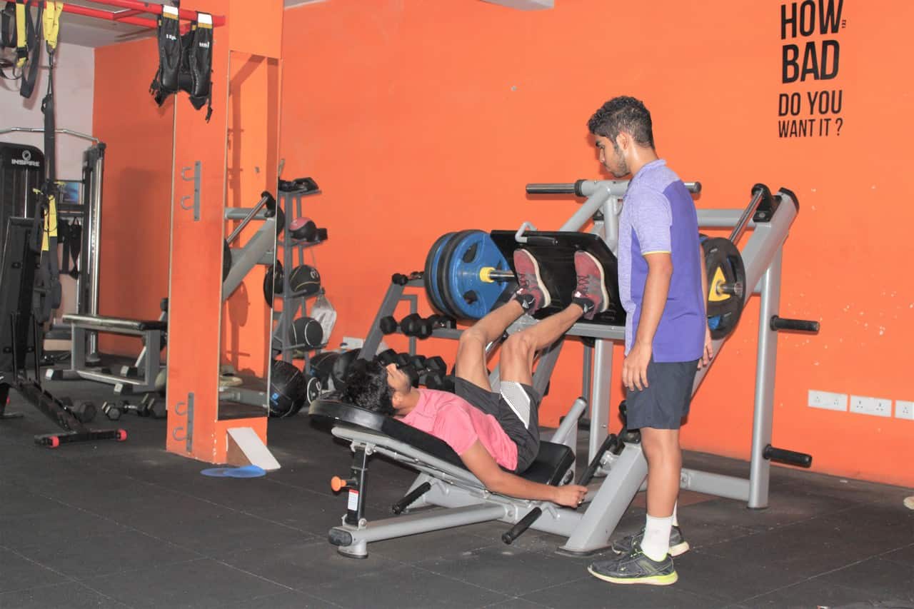 Badminton training at Suchitra Badminton Academy.