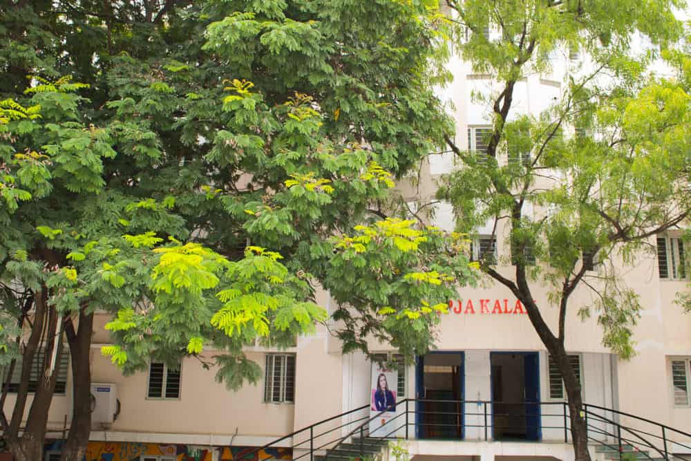 Outdoor campus view of Suchitra Academy.