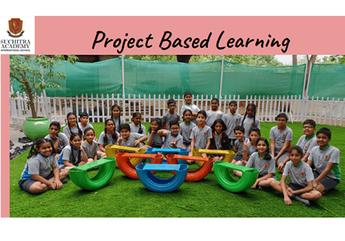 Students participating in a hands-on project based learning