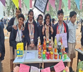 10th January,2024-Grade V Entrepreneurs Redefine Social Entrepreneurship with a Distinctive Approach-The entrepreneurial spirit of Grade V students took centre stage in a showcase of remarkable talent.