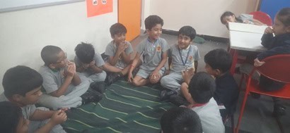 8th August,2024: Grade I students had a heart-warming experience Grade I students had a heart-warming experience