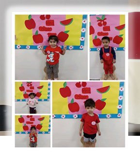4th April,2025: Early Years block transformed into a vibrant sea of red as our enthusiastic little learners celebrated Red Colour Day with joy and excitement.
