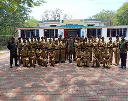 17th April 2025:Taking Aim: NCC Cadets Hone Marksmanship with Simulator Training