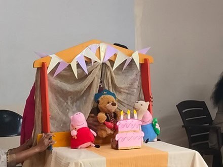 8th April,2025: Junior KG children enjoyed a heart-warming puppet show that beautifully introduced the concept of emotional intelligence.