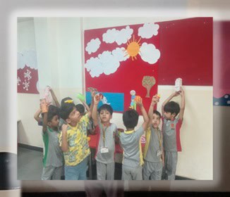 1st April,2025: Sr. KG learners kicked off their new IEYC unit “Weather Wonders” with an exciting and immersive Entry Point.