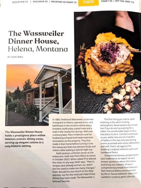 Article spread in Northwest Travel & Life magazine