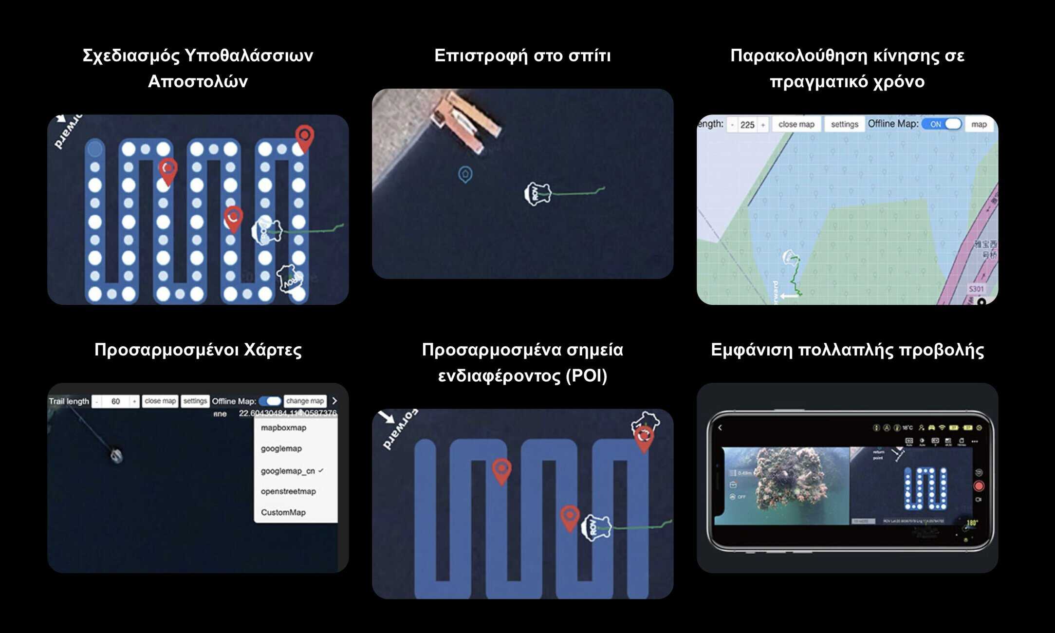 U-INS Υποθαλάσσια αυτόματη πλοήγηση