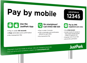 Justpark payment