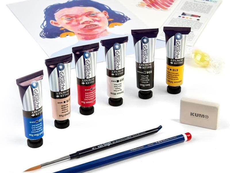 UK art supply subscription box