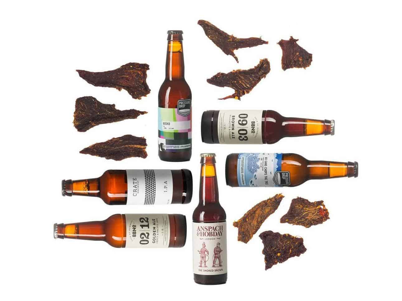 Craved London beer and jerky subscription box