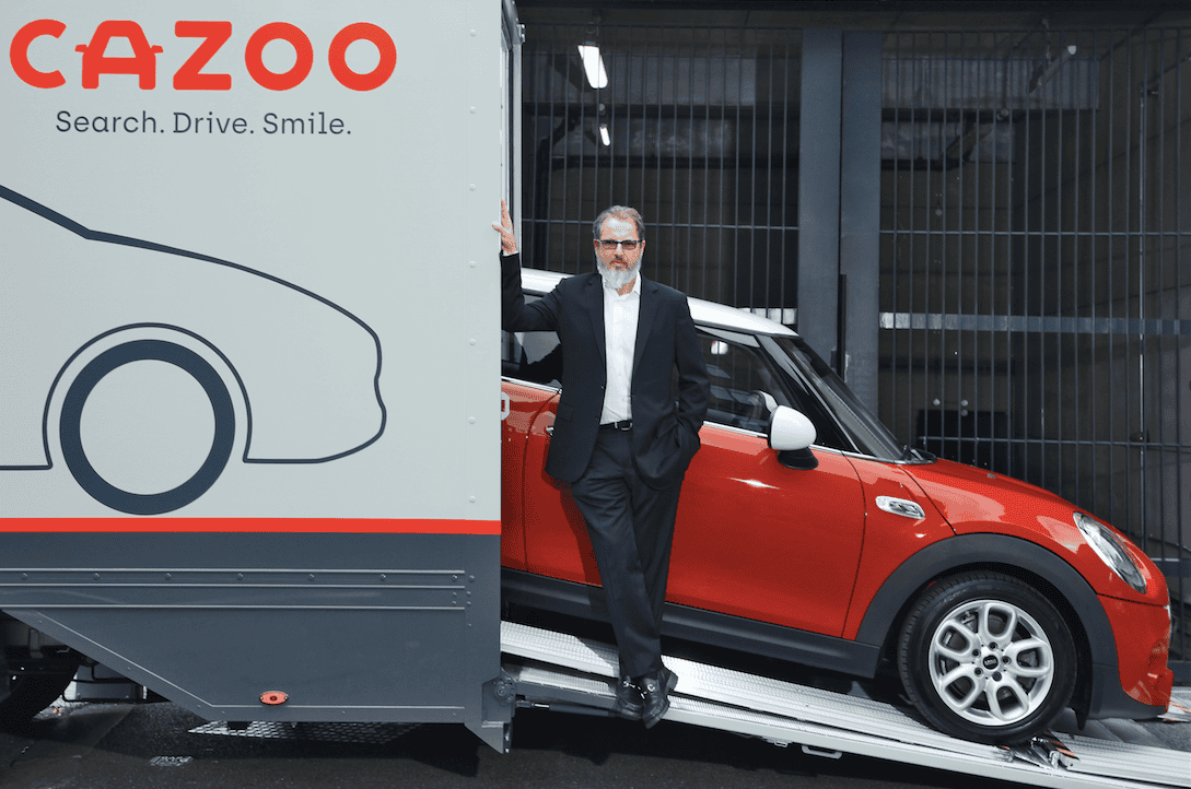 Cazoo founder and car