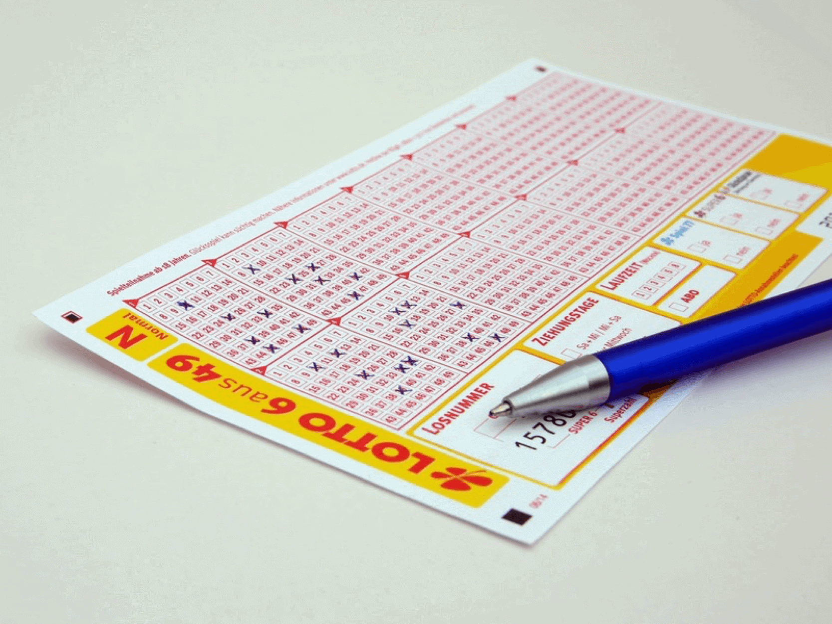 lottery card