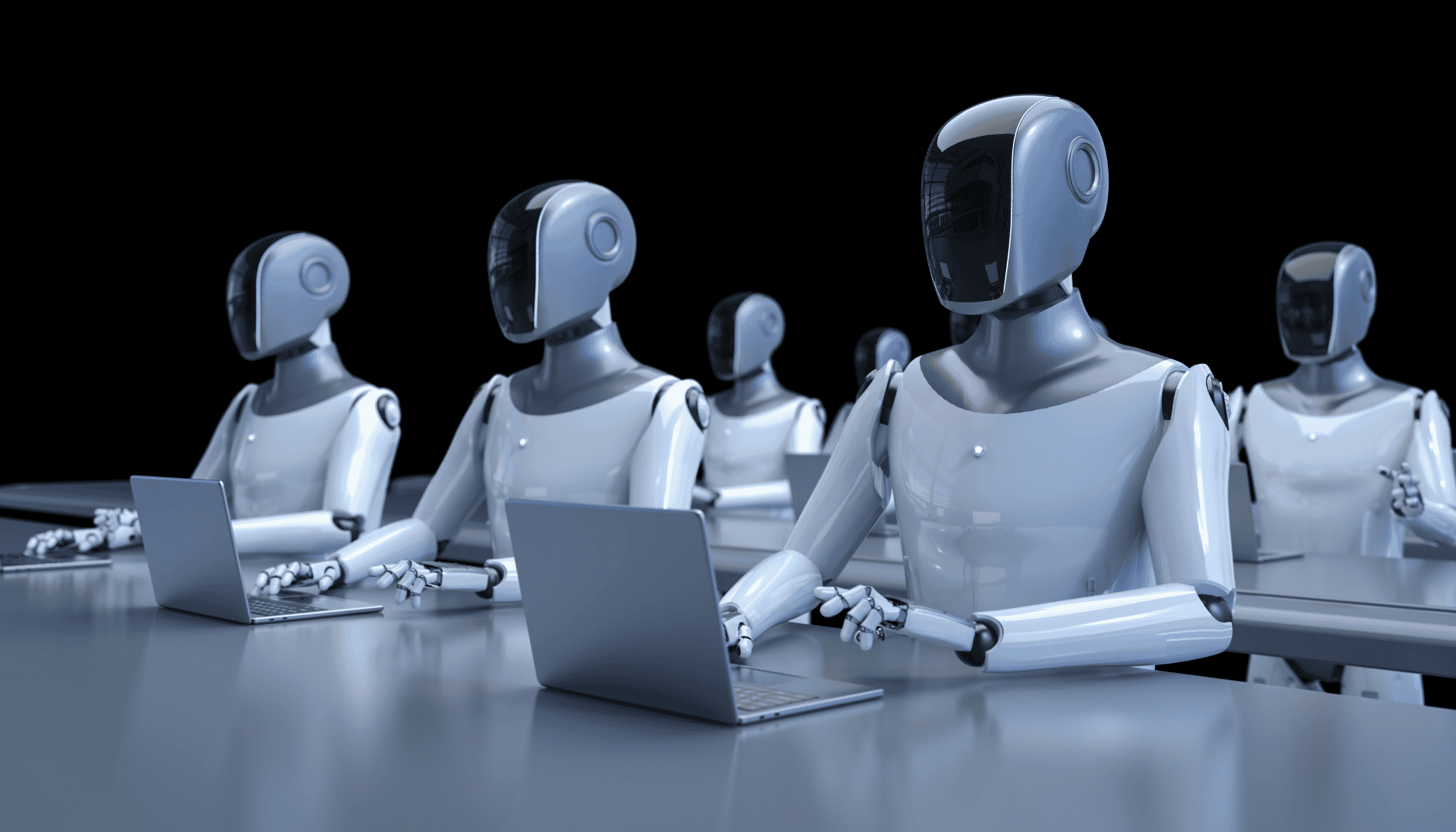 A humanoid robot standing in a warehouse environment, representing Amazon's rapid expansion into physical AI through its acquisitions of Fauna Robotics and Rivr.