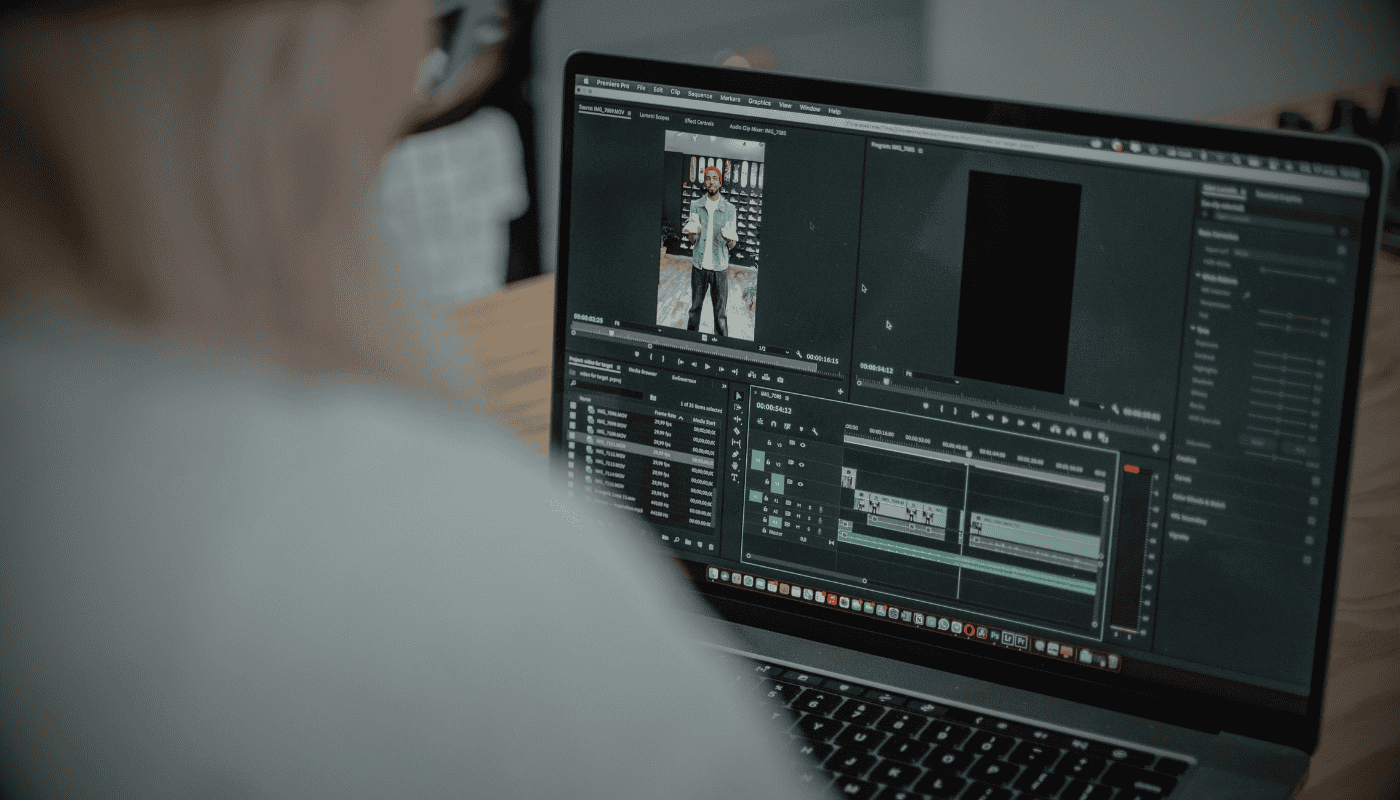 Person editing a video, representing OpenAI’s Sora video generation platform and its unexpected discontinuation just months after launch.