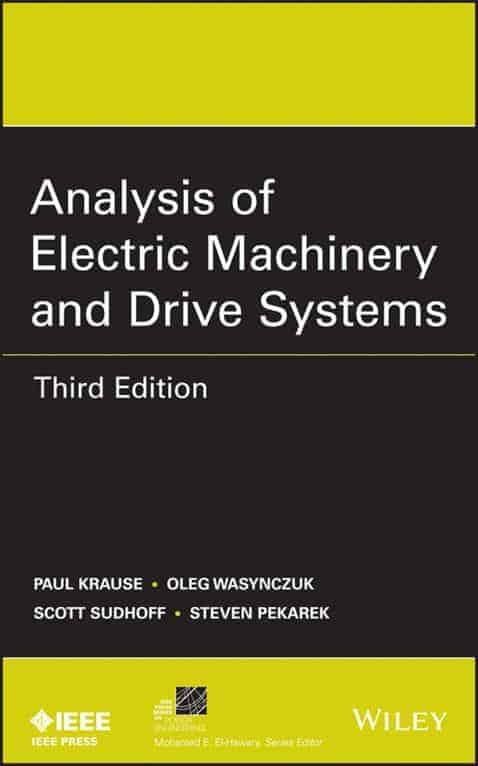 Analysis of Electric Machinery and Drive Systems (3rd Edition) - eBook