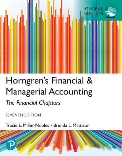 Horngren's Financial and Managerial Accounting, The Financial Chapters (7th Edition-Global) - eBook