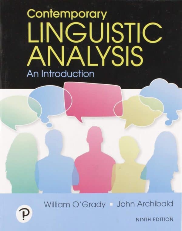 Contemporary Linguistic Analysis: An Introduction (9th Edition) - eBook